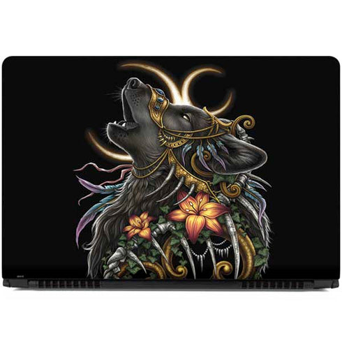 Wolf Howling by Sarah Richter Dell Inspiron Skin